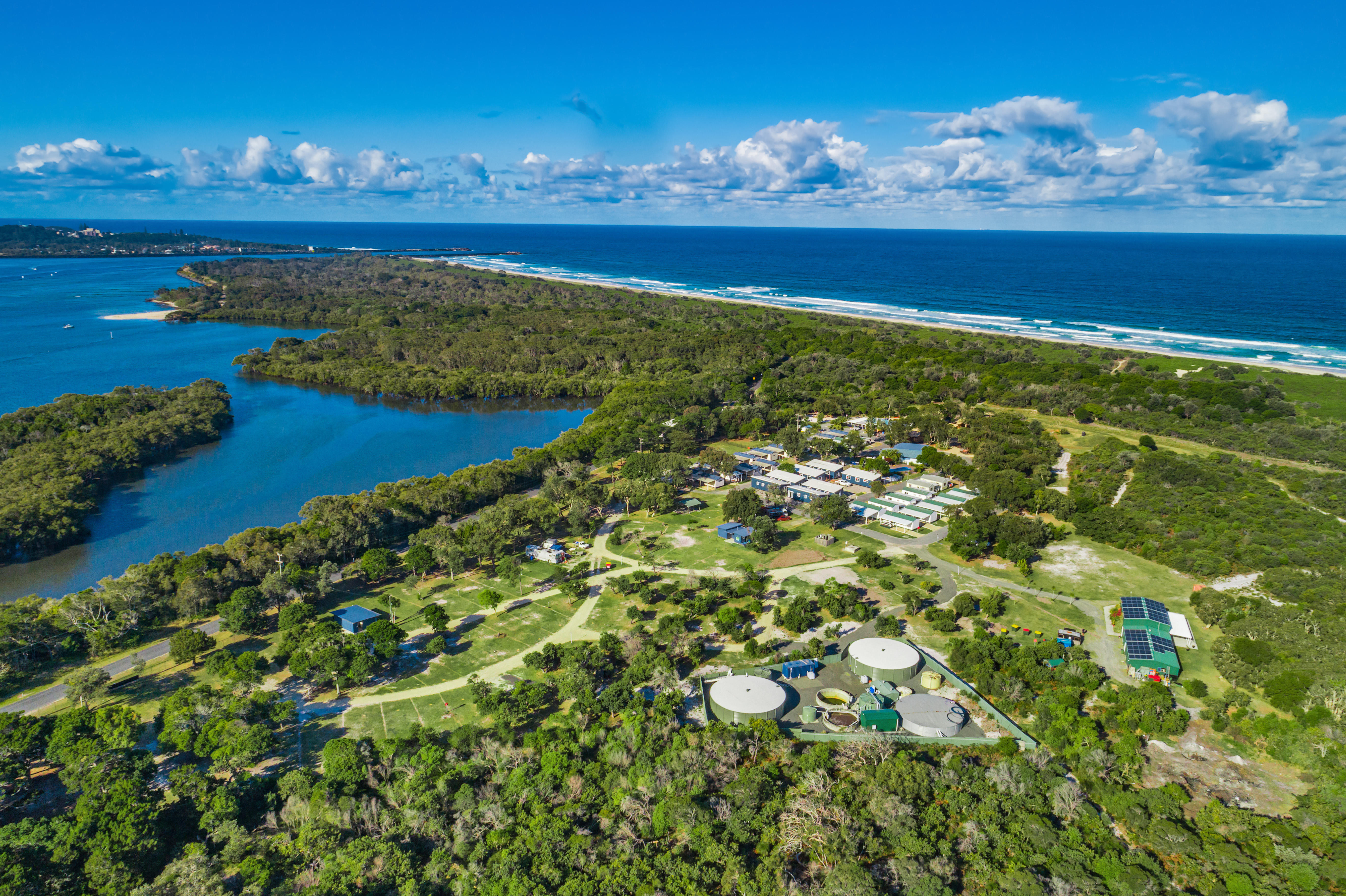 Ballina Beach Nature Resort - secluded, peaceful and quiet